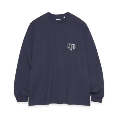 nanamica OOAL L/S Graphic Tee "VintageNavy"