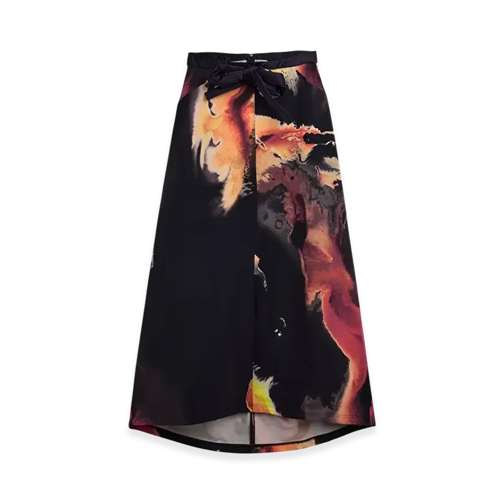 Y-3 AOP Track Skirt "Black/Multicolor"