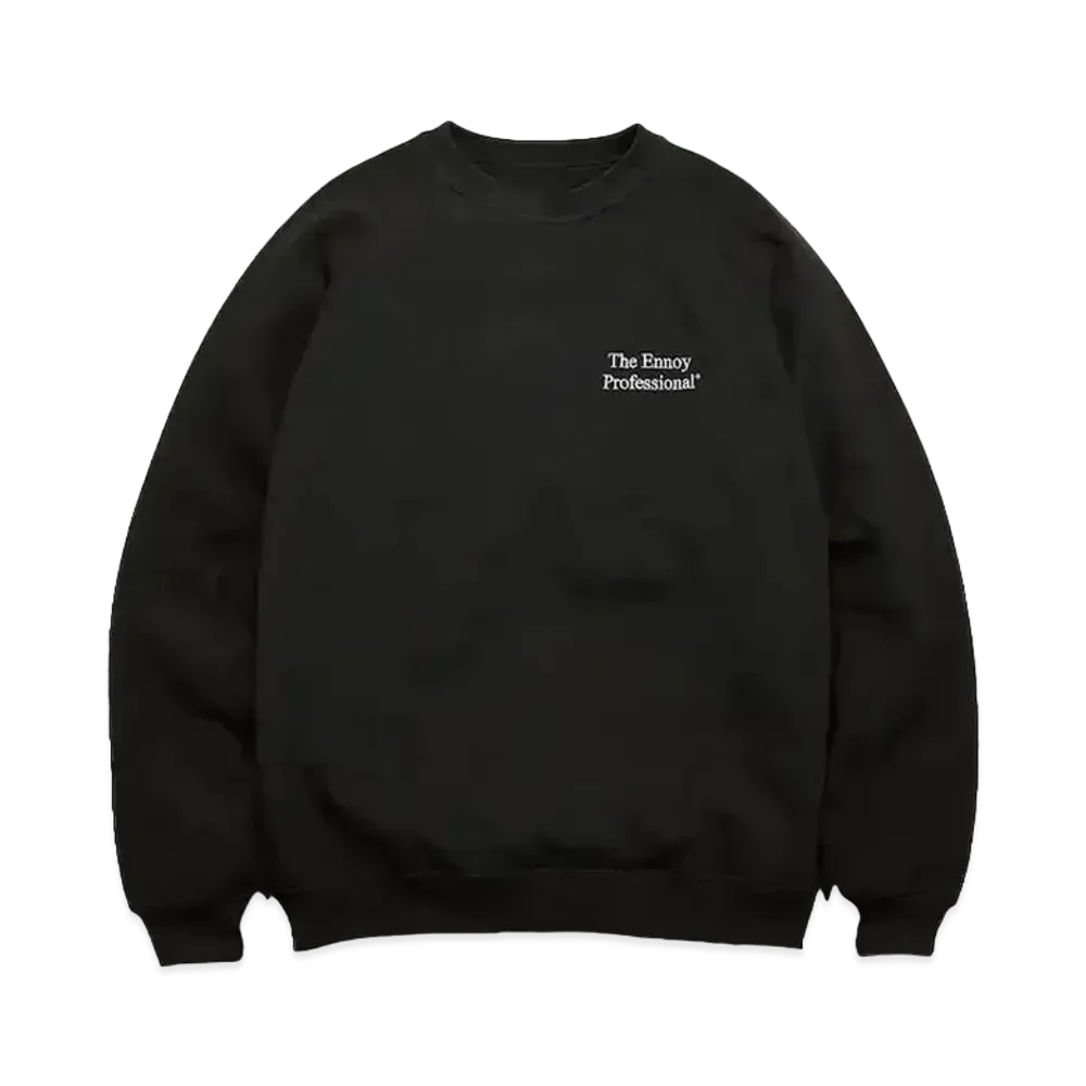 ENNOY x Stylistshibutsu 21SS Sweat Crewneck "Black" SS21BRENCT06NTL