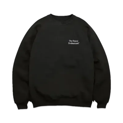 ENNOY x Stylistshibutsu 21SS Sweat Crewneck "Black" SS21BRENCT06NTL