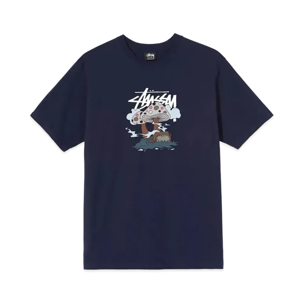 Stussy Something's Cookin' T-shirt "Navy"