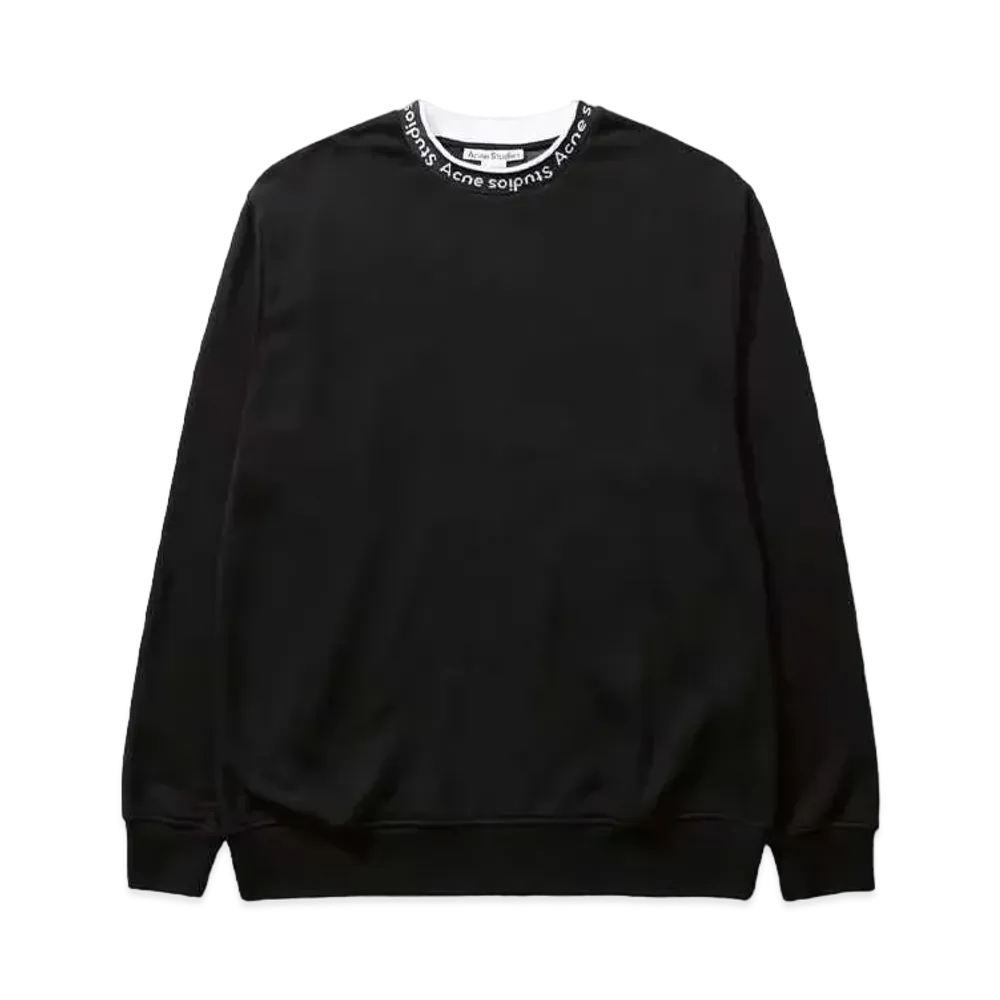 Acne Studios Fulton Logo Sweatshirt "Black"