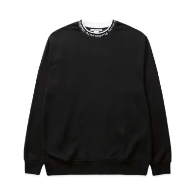 Acne Studios Fulton Logo Sweatshirt "Black"