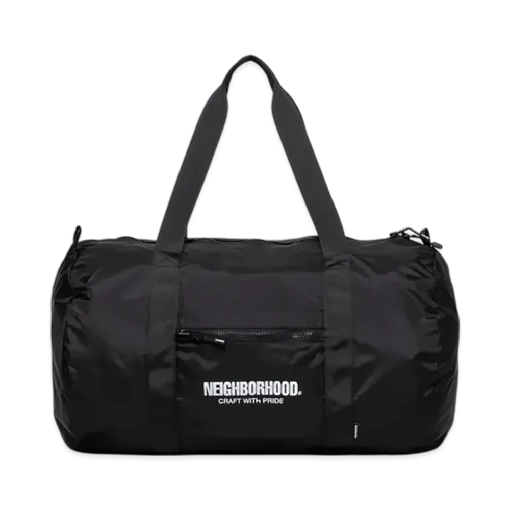 NEIGHBORHOOD Pocketable Boston Bag "Black"
