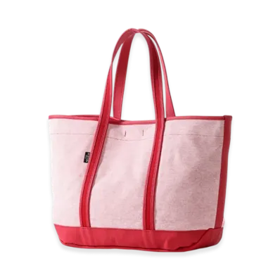 PORTER Boyfriend Tote Chambray Tote Bag L "Red"