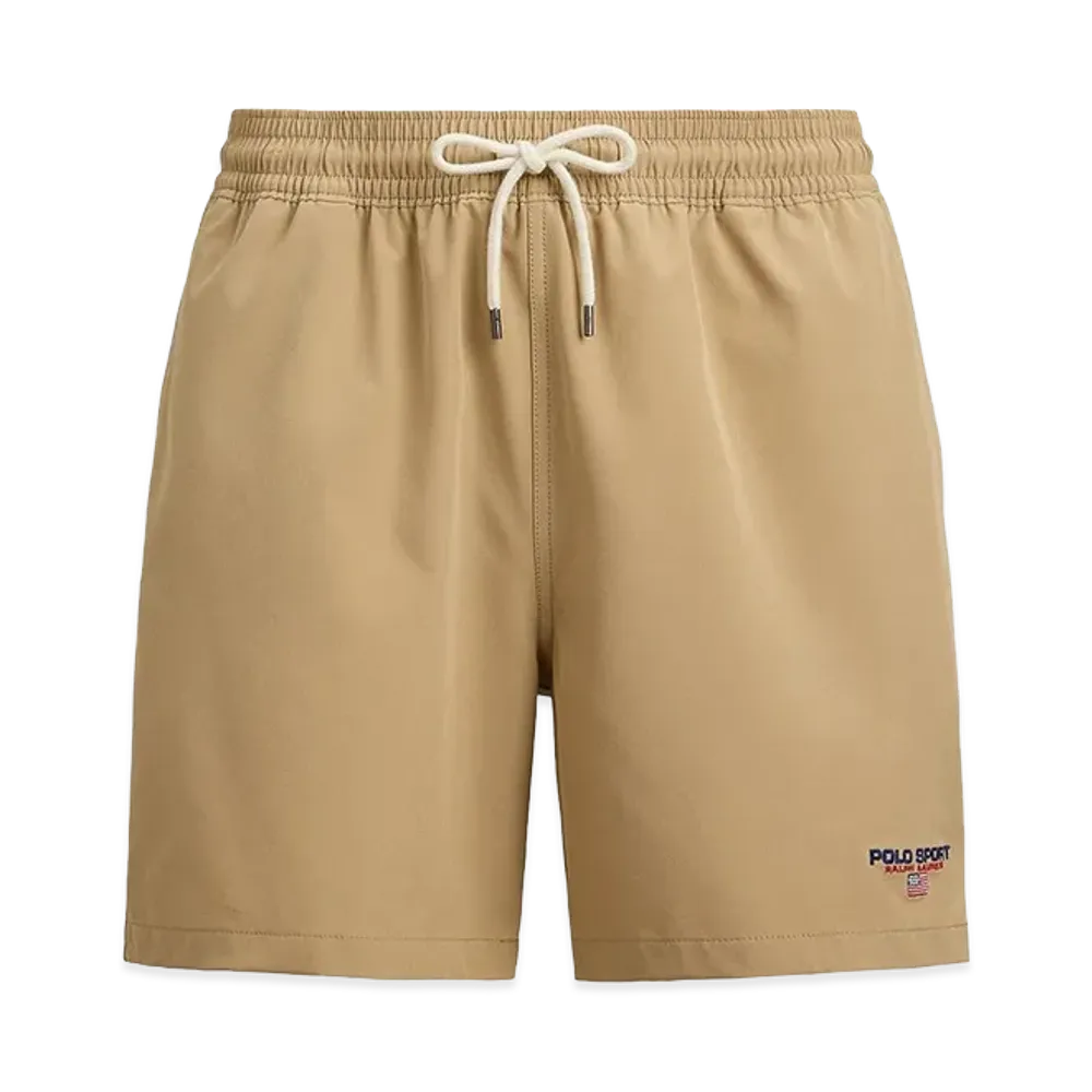 Polo Ralph Lauren Stretch Traveller Classic Swim Shorts "Beige"