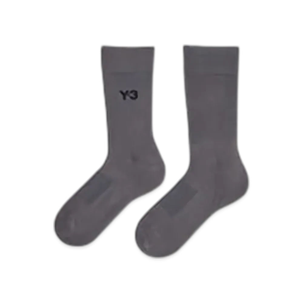Y-3 Classic Crew Socks "Granite"
