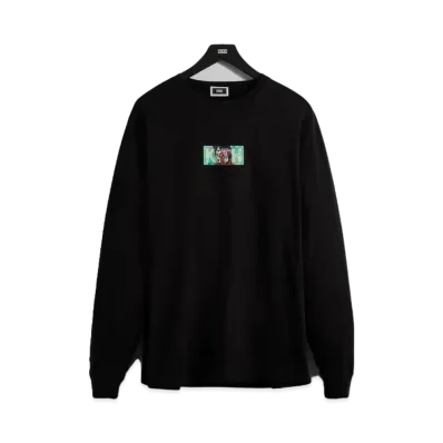 Kith x Ludovic Nkoth Classic Logo L/S Tee "Black"