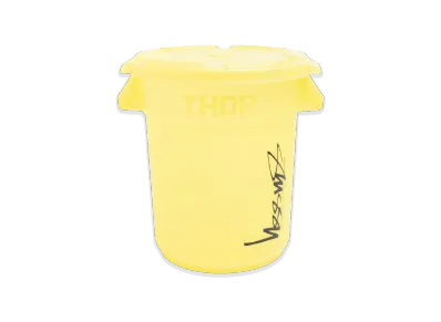 Stussy Thor Storage Round Bin 23L "Yellow"