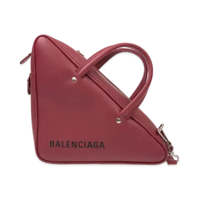 BALENCIAGA Leather Handbag "Red"