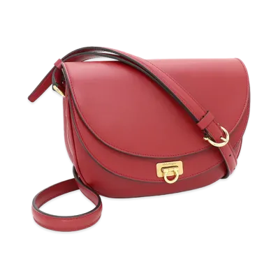 Salvatore Ferragamo Women's Travel Shoulder Bag "Rosso"