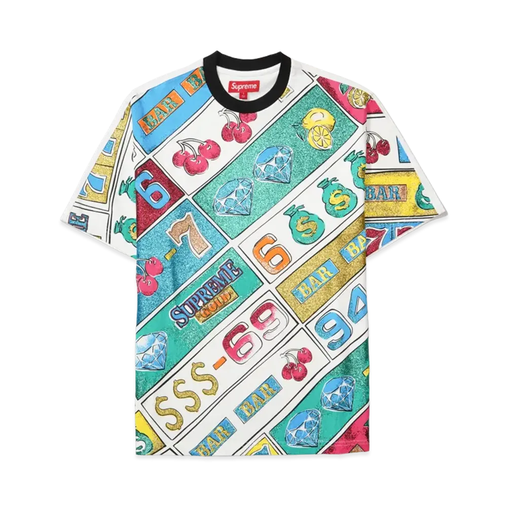 Supreme Slot Machine S/S Top "White"