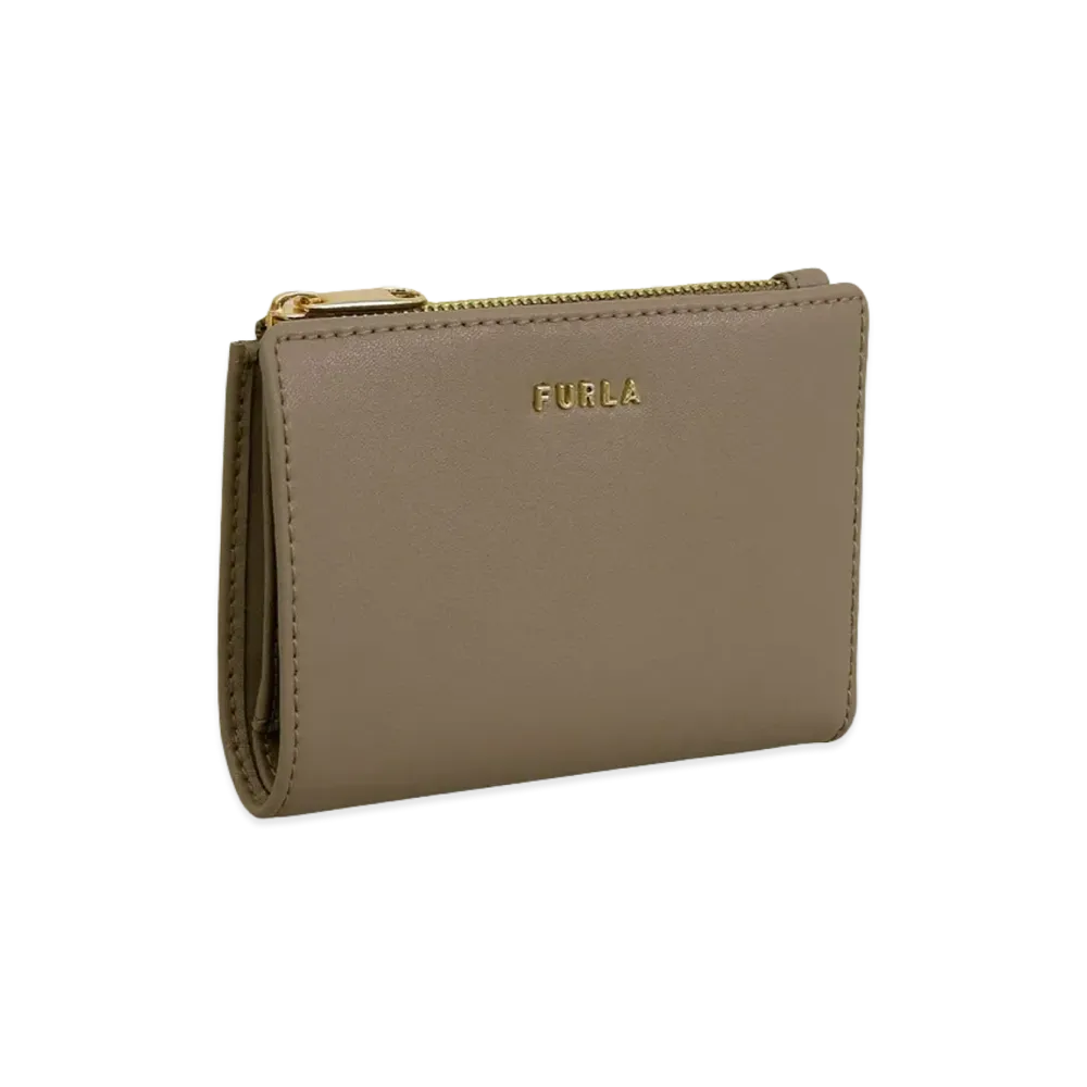 FURLA Classic S Bi-Fold S Z/W Wallet "Beige"