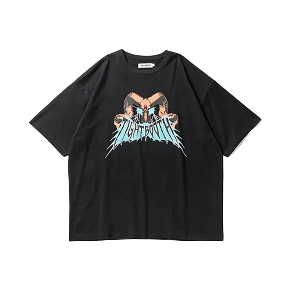 TIGHTBOOTH Horn T-Shirt "Black"