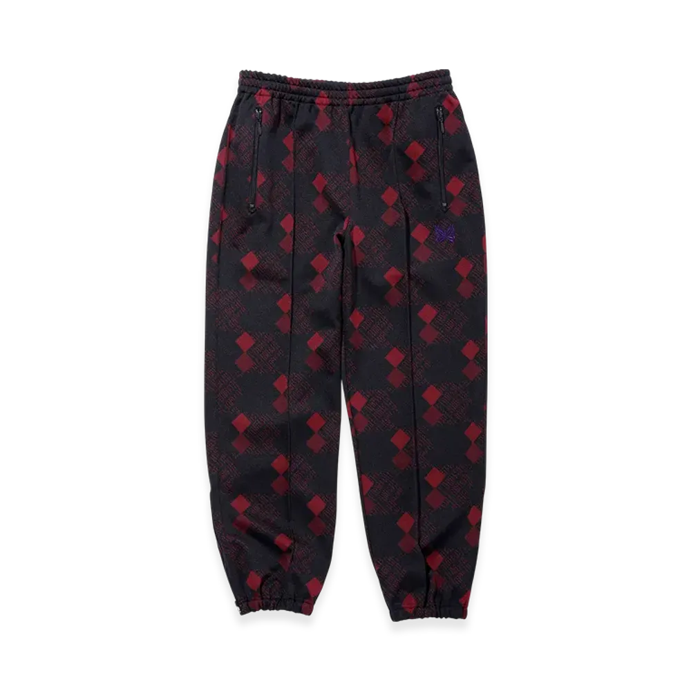 NEEDLES Zipped Track Pant - Poly JQ. "Black"
