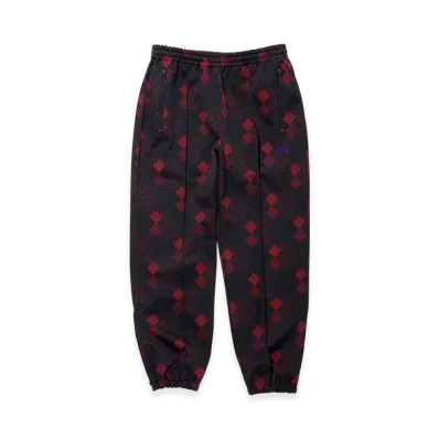 NEEDLES Zipped Track Pant - Poly JQ. "Black"