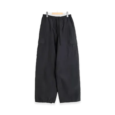 COMOLI Women's Ripstop 6P Pants "Black"