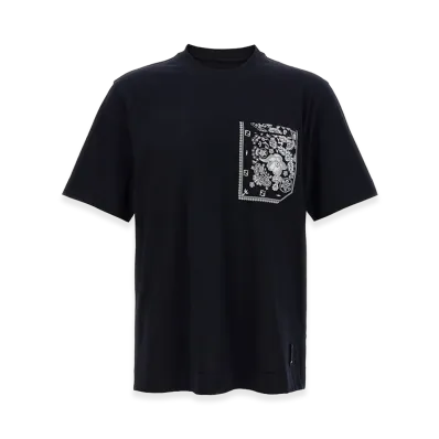 FENDI Bandanda Pocket T-Shirt "Dark Blue"