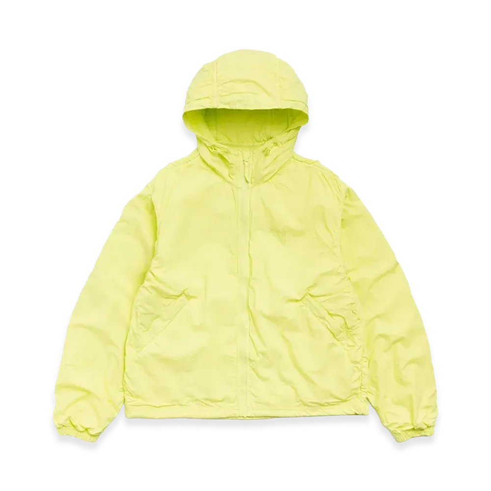 Stussy Double Cotton Hooded Jacket "Lime"