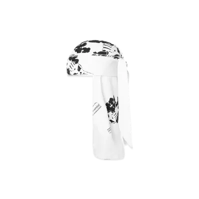 DENIM TEARS Hardies Tears Durag "White"