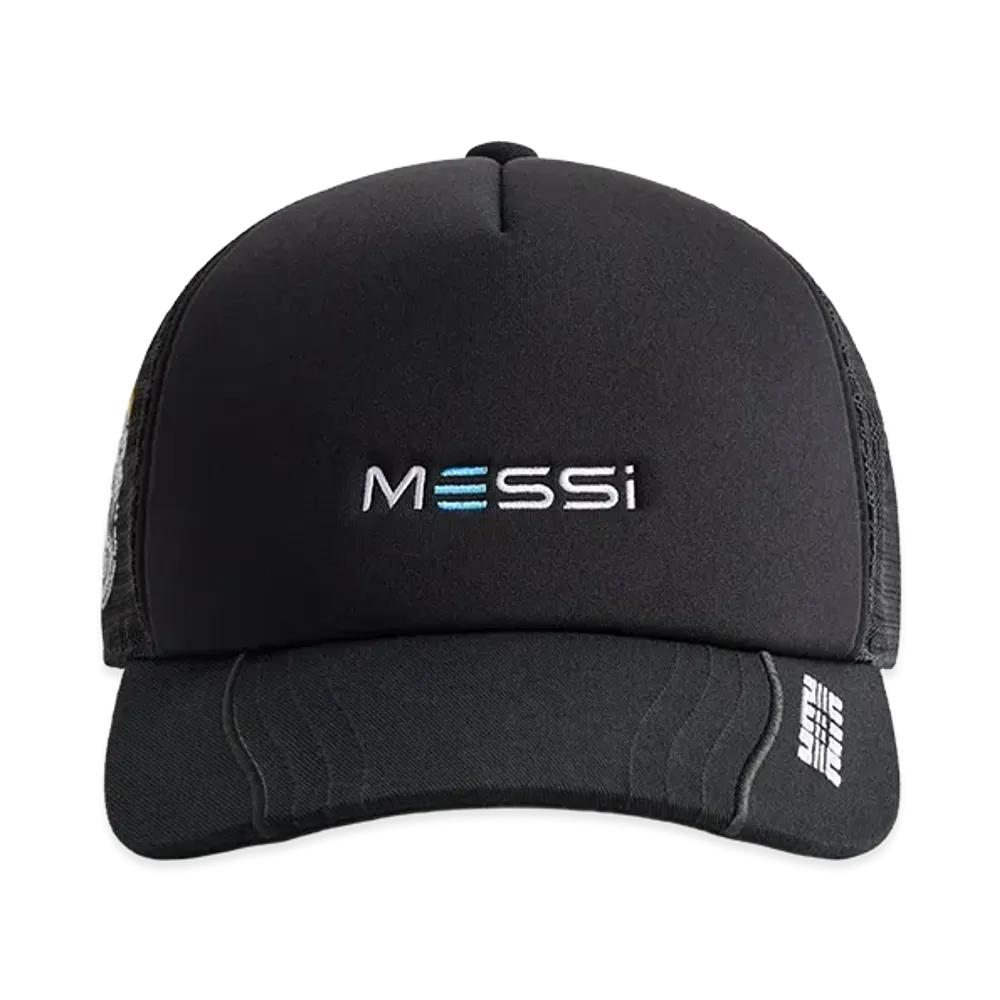 Kith x Lionel Messi x adidas Football Trucker Hat "Black"