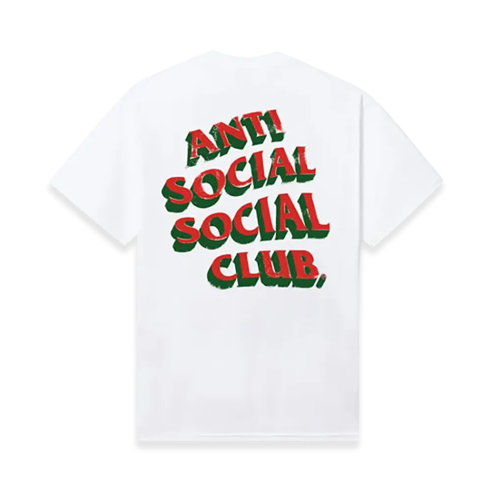 ANTI SOCIAL SOCIAL CLUB Wrap Trap Tee "White"