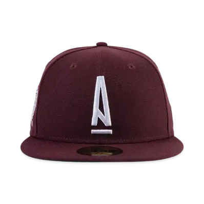 NEW ERA x A Ma Maniere A Logo Fitted 59Fifty "Maroon"