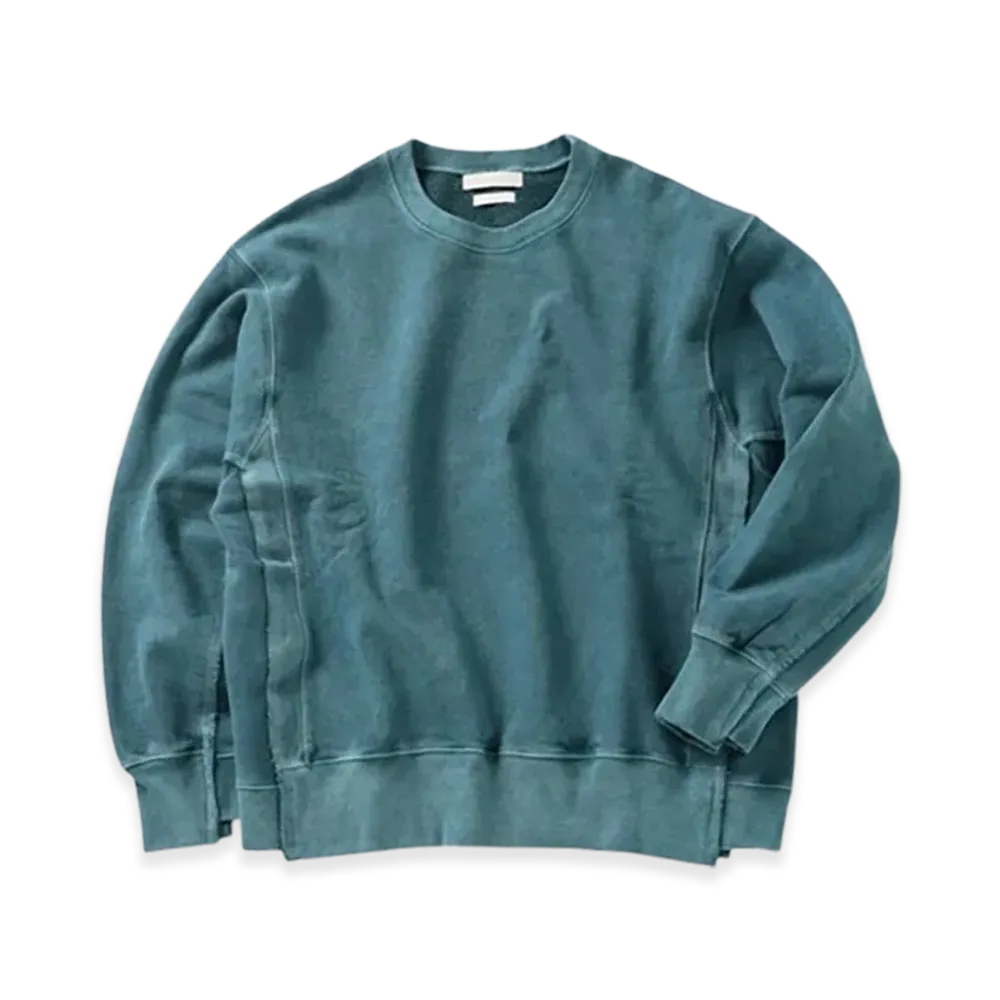 YOKE x JOURNAL STANDARD 25FW Connected Sweat Shirt "Saxe Blue"