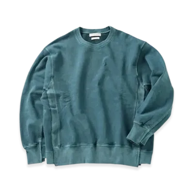 YOKE x JOURNAL STANDARD 25FW Connected Sweat Shirt "Saxe Blue"