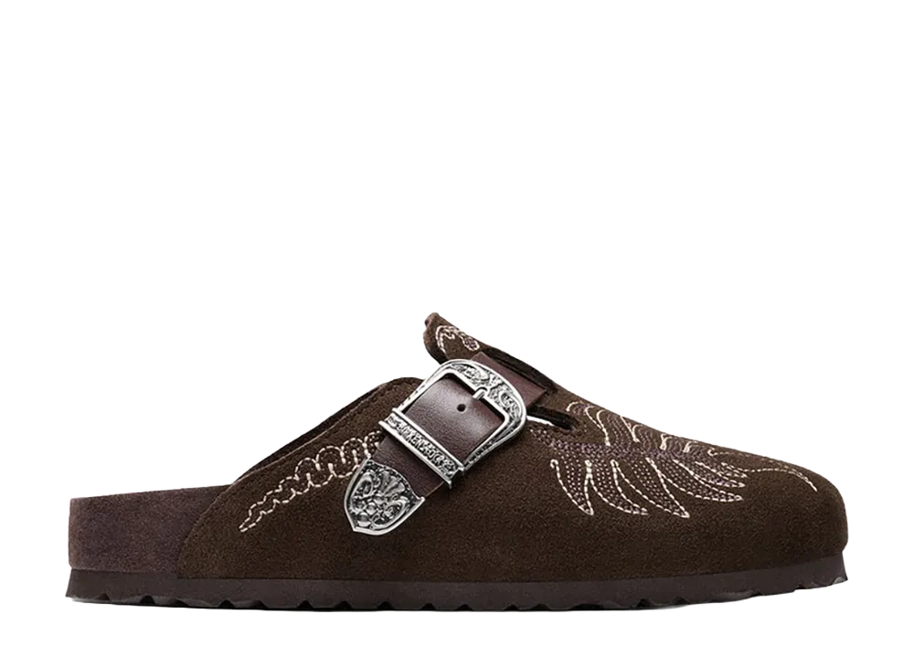 ETRO x BIRKENSTOCK Boston "Chocolate"