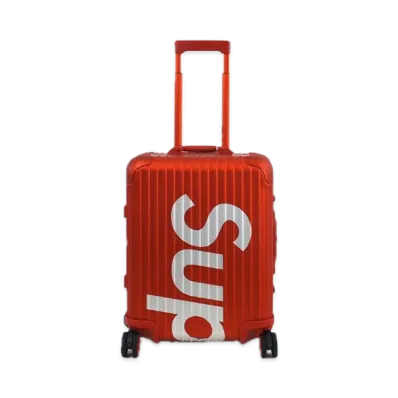 Supreme x RIMOWA Topas Multiwheel 45L "Red"