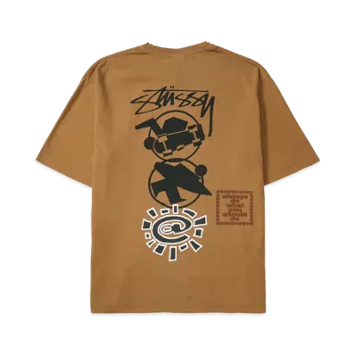 Stussy x Always Do What You Should Do Stack Tee "Caramel"