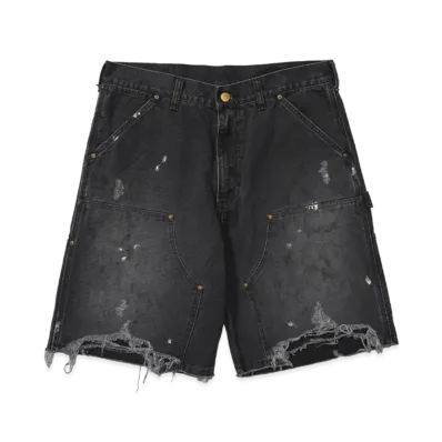 SAINT Mxxxxxx Double Knee Shorts "Black"