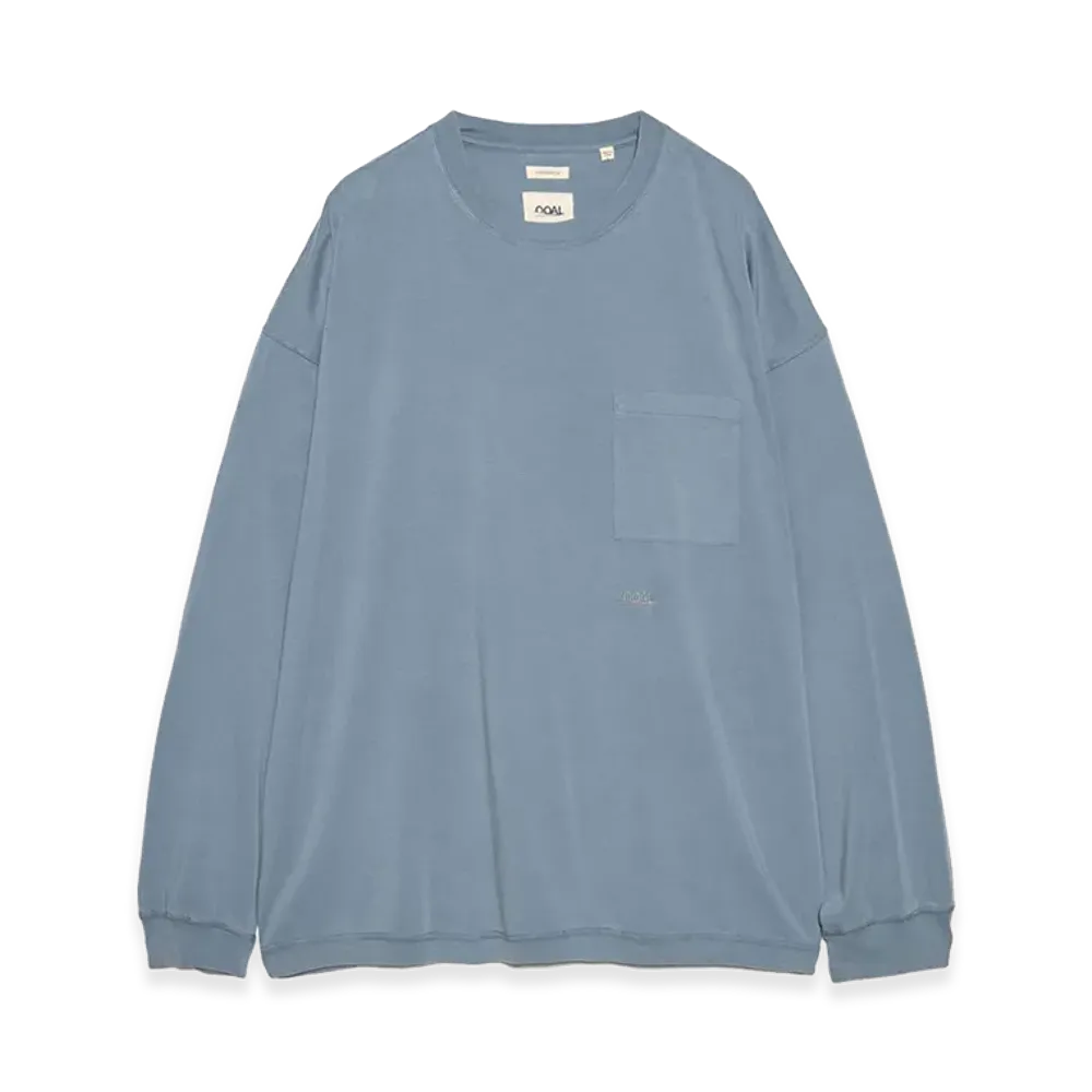 nanamica OOAL L/S Pocket Tee "Blue Gray"