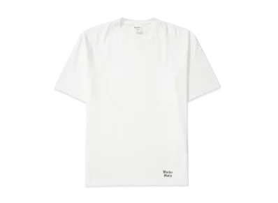 WACKO MARIA Washed Heavy Weight T-Shirt "White"