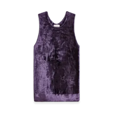 DRIES VAN NOTEN Sleeveless Sweater "Purple"