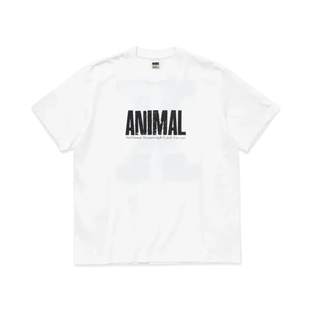 RATS Animal X Tee "White"