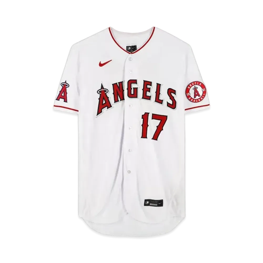 MLB x Nike Los Angeles Angels OHTANI Authentic Jersey Autographed "White"