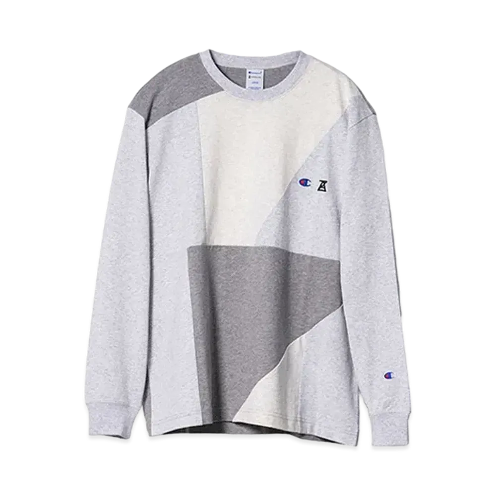 ANREALAGE x Champion Long Sleeb T-Shirt "Oxford Gray"