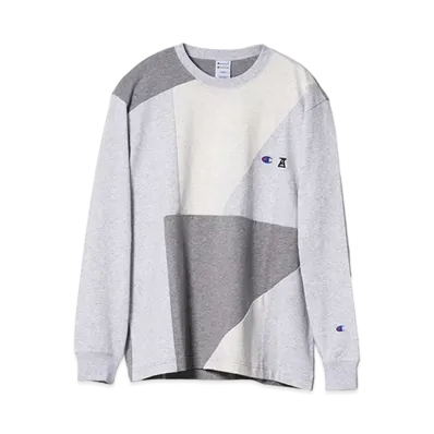 ANREALAGE x Champion Long Sleeb T-Shirt "Oxford Gray"