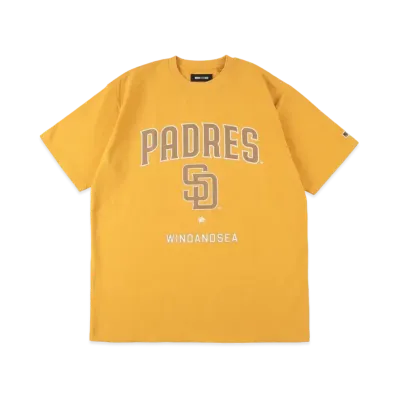WIND AND SEA x MLB San Diego Padres Logo Tee "Yellow"