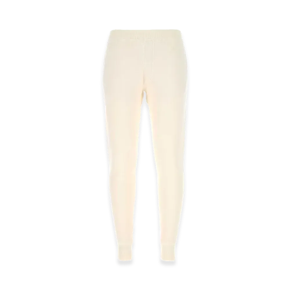 PRADA Stretch Cashmere Blend Joggers "Ivory"