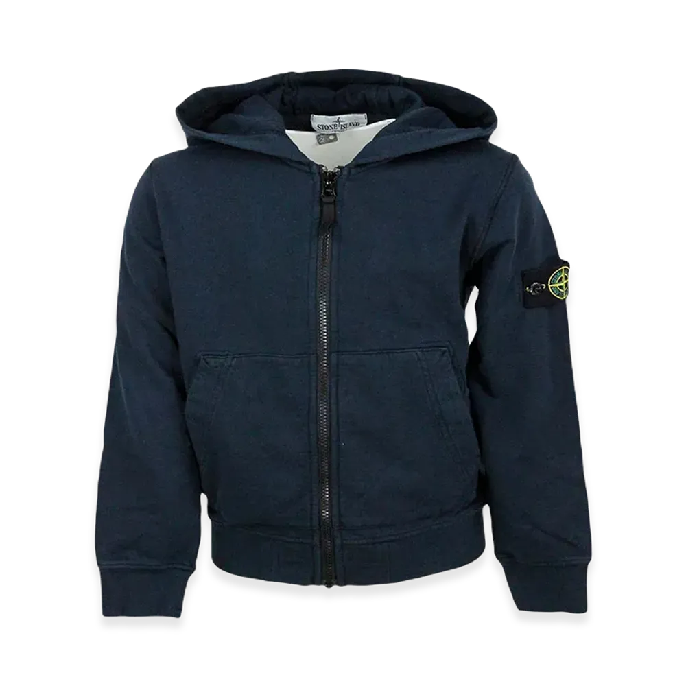 Stone Island Kids Hoodie "Blue"