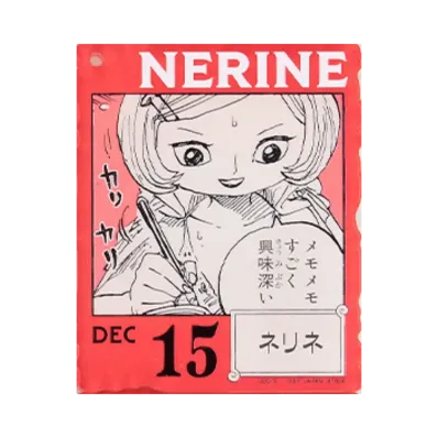 BANDAI "Ichiban Kuji" -ONE PIECE BASE SHOP Lottery 366DAYS OF BIRTHDAYS- Birth Month January-March Kon Colors Acrylic Block Charm Prize 12/15 Nerine