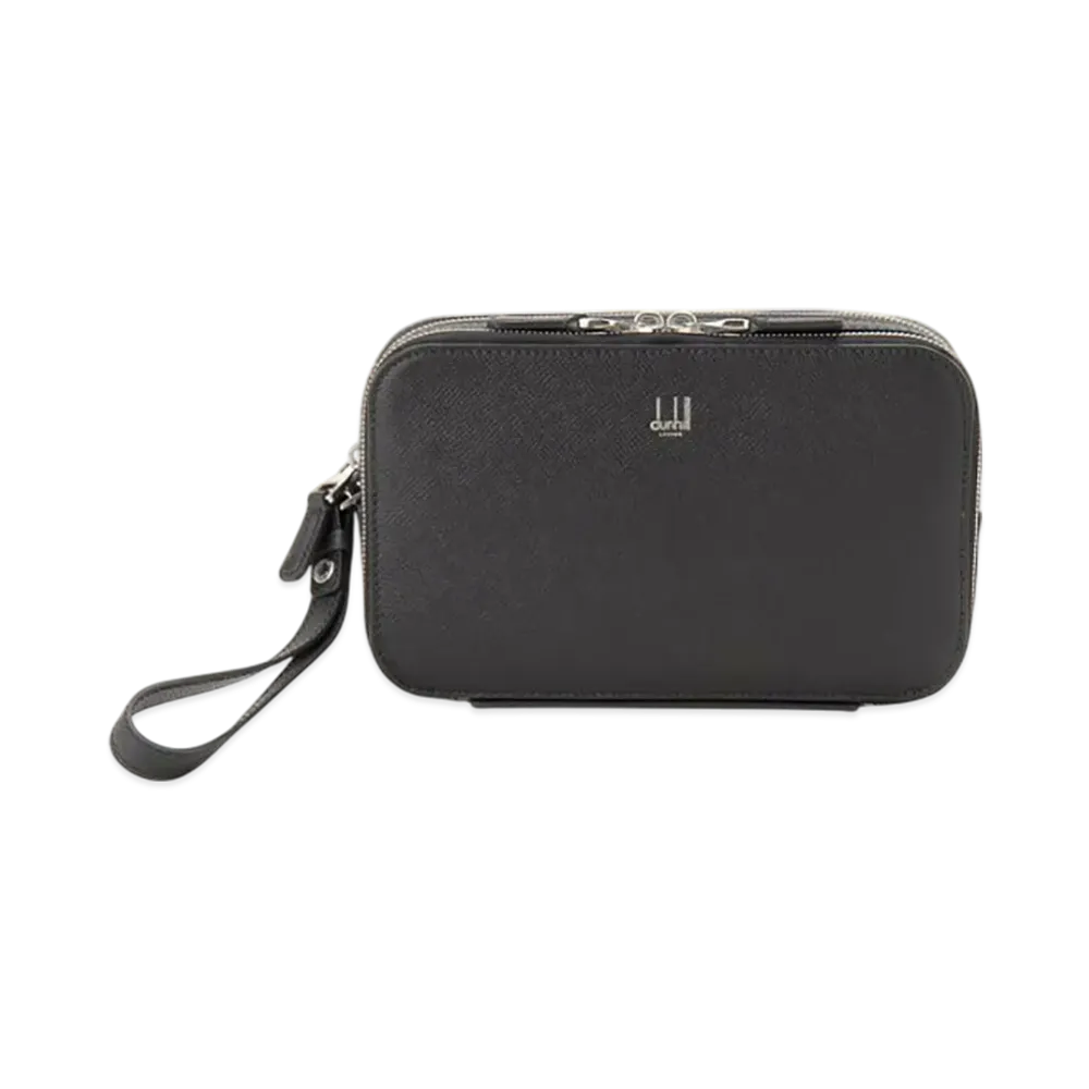 dunhill Men's Cadogan Clutch Bag "Black"