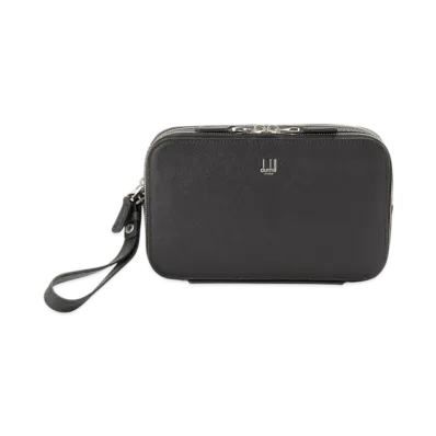 dunhill Men's Cadogan Clutch Bag "Black"