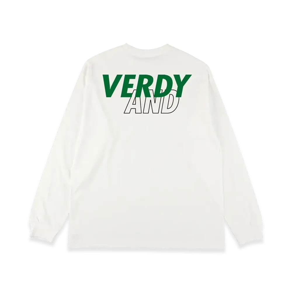 WIND AND SEA x J.LEAGUE VERDY L/S Tee "White"
