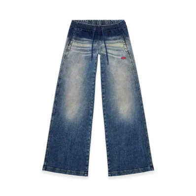 Diesel Relaxed 2078 D-Ainty Joggjeans 068pq "Medium Blue"