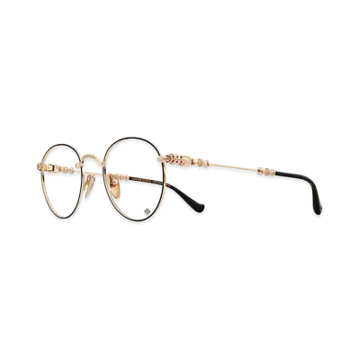 Chrome Hearts BUBBA-A Optical Glasses "Black/Gold"