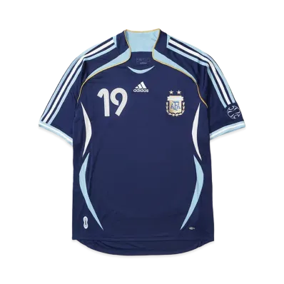 adidas Argentina Away Jersey 2006 Messi "White"